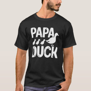 Mannen Duck Ducks Papa Duck T-shirt