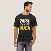 Mannen Ducks Funny Duck Lover Papa Duck T-shirt (Voorkant volledig)