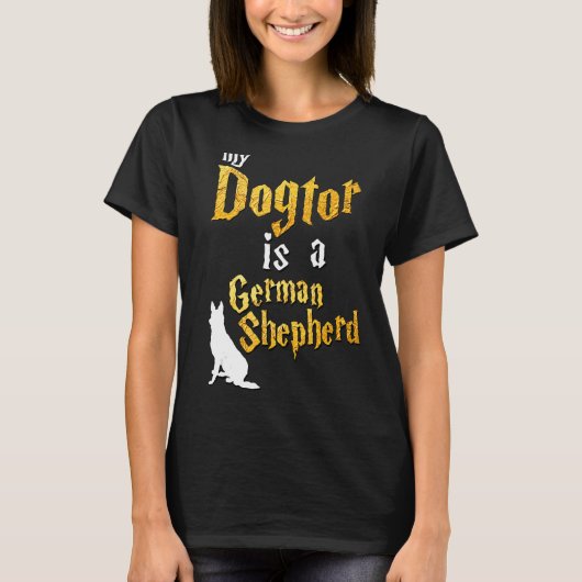 Mannen Duitse herder Duitse herder T-shirt (Voorkant)