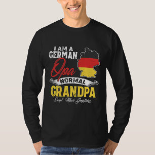 Mannen - duitse opa funny opa T-shirt voor mannen