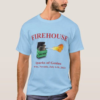 Mannen Dumpster Fire T-shirt