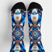 Mannen duurzame sokken met Argentijnse kleuren (Top)