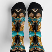 Mannen duurzame sokken met Bahamas kleuren (Top)