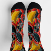 Mannen duurzame sokken met Duitsland Kleuren (Top)