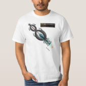 Mannen Dwangere oorsprongsregels T-Shirt (Voorkant)