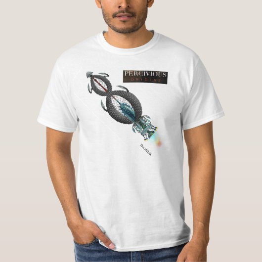 Mannen Dwangere oorsprongsregels T-Shirt (Voorkant)