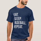 Mannen Eat Sleep Do Gens herhalen Gaming Lover T-shirt (Voorkant)