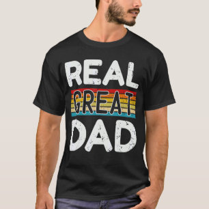 Mannen echt grote vader vader dag citaat Gezegde 8 T-shirt