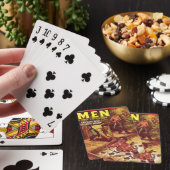Mannen echte avontuur 2 pokerkaarten (Insitu)