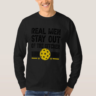 Mannen echte Mannen blijven uit de keukenkuip T-shirt