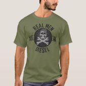 Mannen Echte mannen ruiken naar diesel - TShirt (Voorkant)