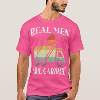 Mannen echte Mannen vuilnis vuilnis vuilnis Co. T-shirt