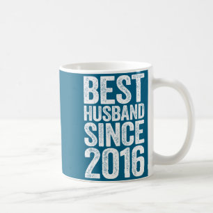 Mannen Echtgenoot Sinds 2016 Huwelijks Kunstwerk Koffiemok