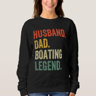 Mannen echtgenoot vader Boating Legend Sail Boat K Trui