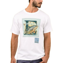 Mannen Edmonds Marsh SALMON T-shirt 2 met rug