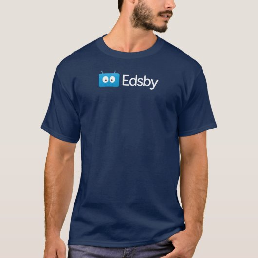 Mannen Edsby T-shirt - Donker (Voorkant)