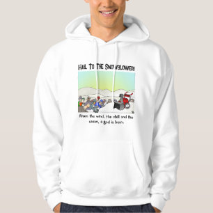 Mannen Een God wordt geboren Hoodie