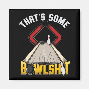 Mannen een tien-pins Bowling Gift Mannen' Magneet