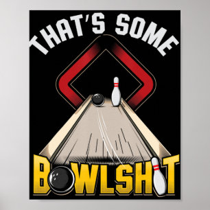 Mannen een tien-pins Bowling Gift Mannen' Poster