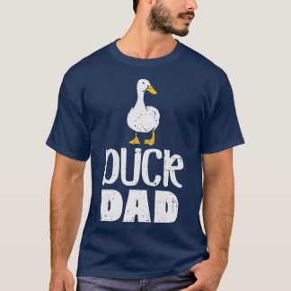 Mannen eend vader Boerderij dierlijke land landbou T-shirt