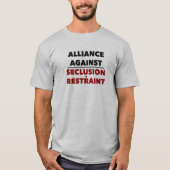 Mannen Eenvoudig T-shirt AASR (Voorkant)