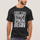 Mannen eerste keer dat opa de spoeling de eerste k t-shirt (Voorkant)