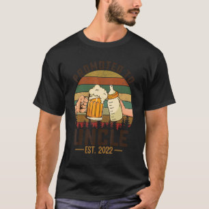 Mannen eerste keer Uncle gepromoveerd naar Uncle 2 T-shirt