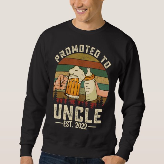 Mannen eerste keer Uncle gepromoveerd naar Uncle 2 Trui (Voorkant)