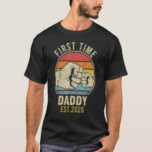 Mannen Eerste Papa Oost 2026 Nieuwe Pap Oost 2026 T-shirt