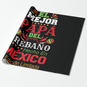 Mannen El Mejor Papa del Rebanio Camisa Hombre Cadeaupapier