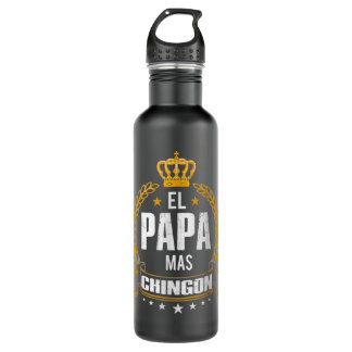 Mannen El Papa Mas Chingon - Grappig beste Mexicaa Waterfles