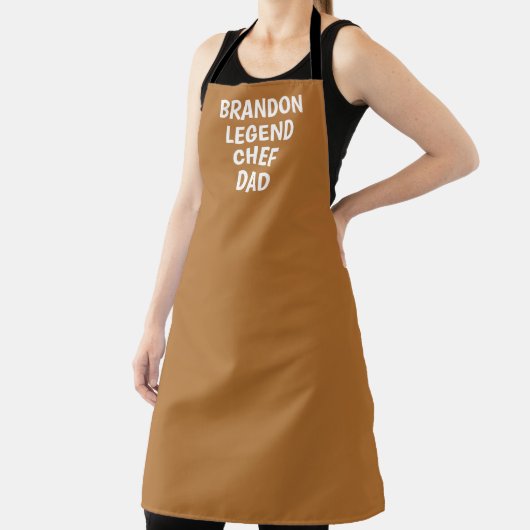 Mannen Elegant Terracotta Modern Eenvoudige Pap Ch Schort (Insitu)