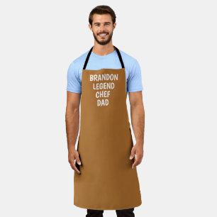 Mannen Elegant Terracotta Modern Eenvoudige Pap Ch Schort