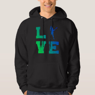 Mannen Elektrische gitaarspeler Hoodie
