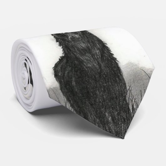 Mannen Elk Stag Design Stropdas (Opgerold)