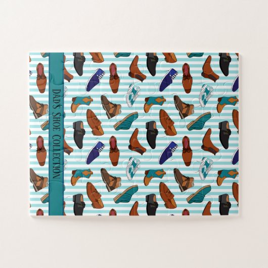 Mannen en boots legpuzzel (Horizontaal)