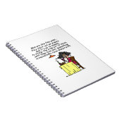 Mannen en FIne Wine Humor Notitieboek (Rechterzijde)