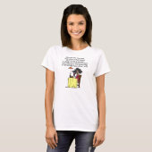 Mannen en FIne Wine Humor T-shirt (Voorkant volledig)