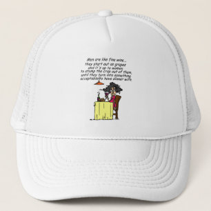 Mannen en FIne Wine Humor Trucker Pet