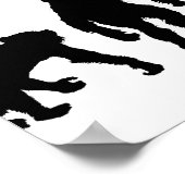 Mannen en krantenbezorgers, jongens en meisjes poster (Hoek)