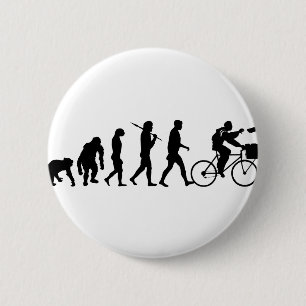 Mannen en krantenbezorgers, jongens en meisjes ronde button 5,7 cm
