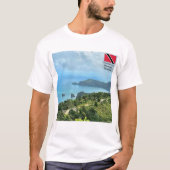 Mannen en vrouwen Basic T-Shirt van trinidad (Voorkant)
