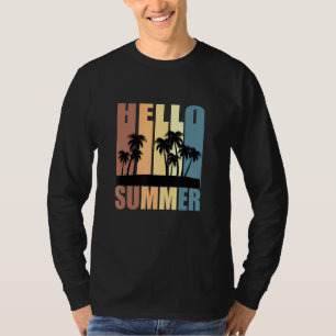 Mannen en vrouwen Hallo zomervakantie Vest T-shirt