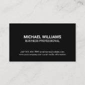 Mannen en vrouwen kapsels | Kapper Gereedschap Visitekaartje (Achterkant)