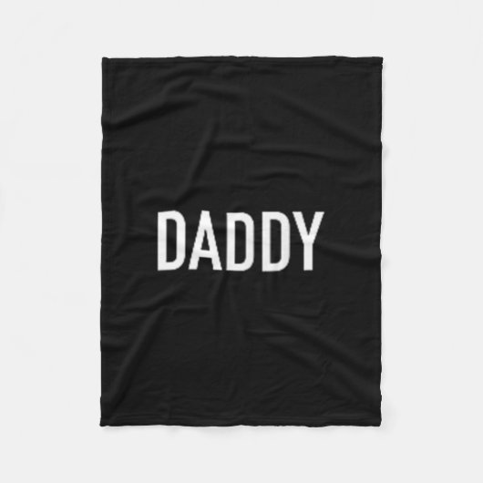 Mannen en vrouwen papa grappig voor vaders fleece deken (Voorkant)