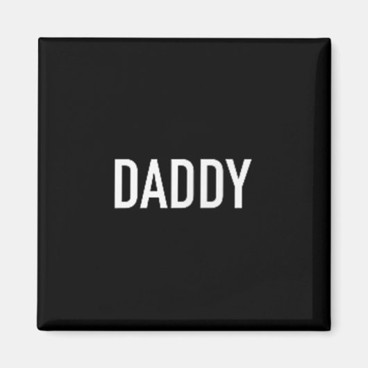 Mannen en vrouwen papa grappig voor vaders magneet (Voorkant)