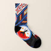 Mannen- en vrouwensokken (oorlogsschild) sokken (Rechts - buiten)