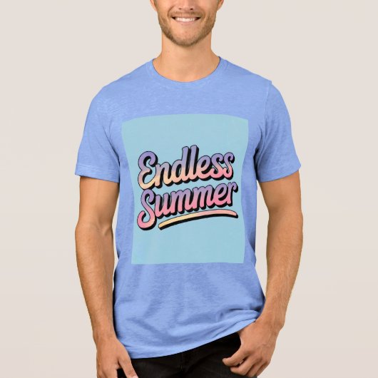 Mannen Endless Summer T-Shirt (Voorkant)