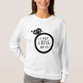 Mannen Engaged T-shirt (Voorkant)