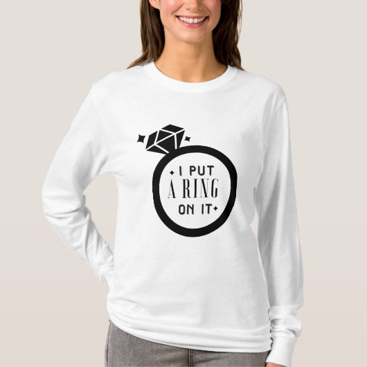 Mannen Engaged T-shirt (Voorkant)